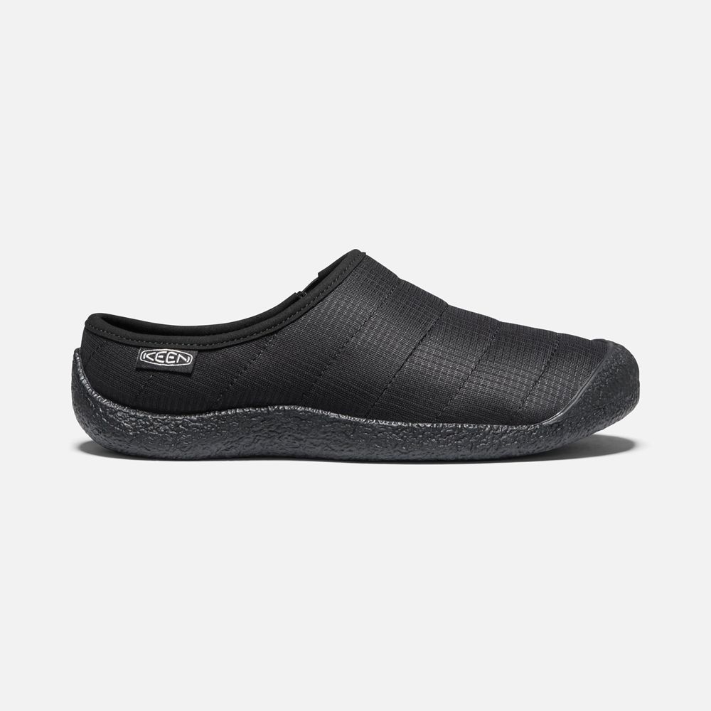 Keen Slippers Dames Zwart - Howser Slide - 79816-VXOF